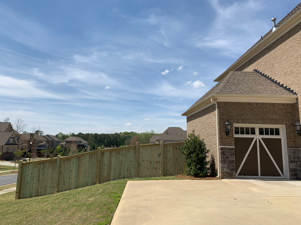 Backyard Privacy Fence