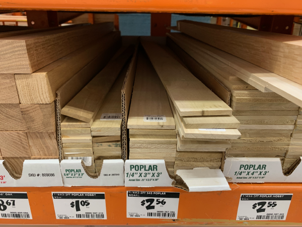 Poplar Wood for Drawer Organizer