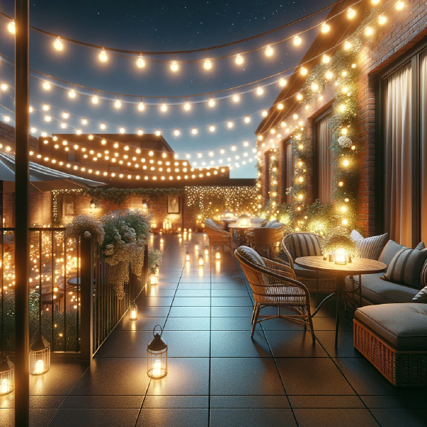 Outdoor String Patio Lights